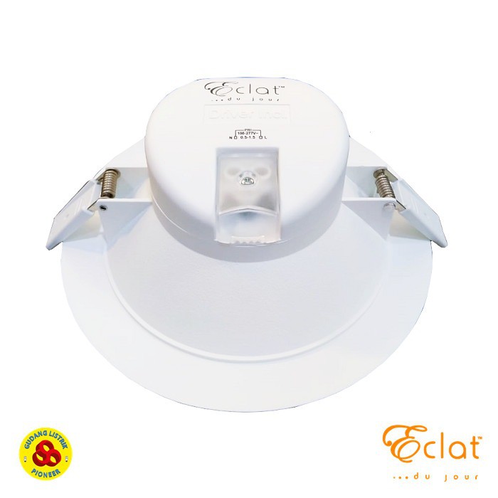 Downlight LED Flat Cover 14W Kuning 3000K Lampu Plafon LED 14 Watt WW