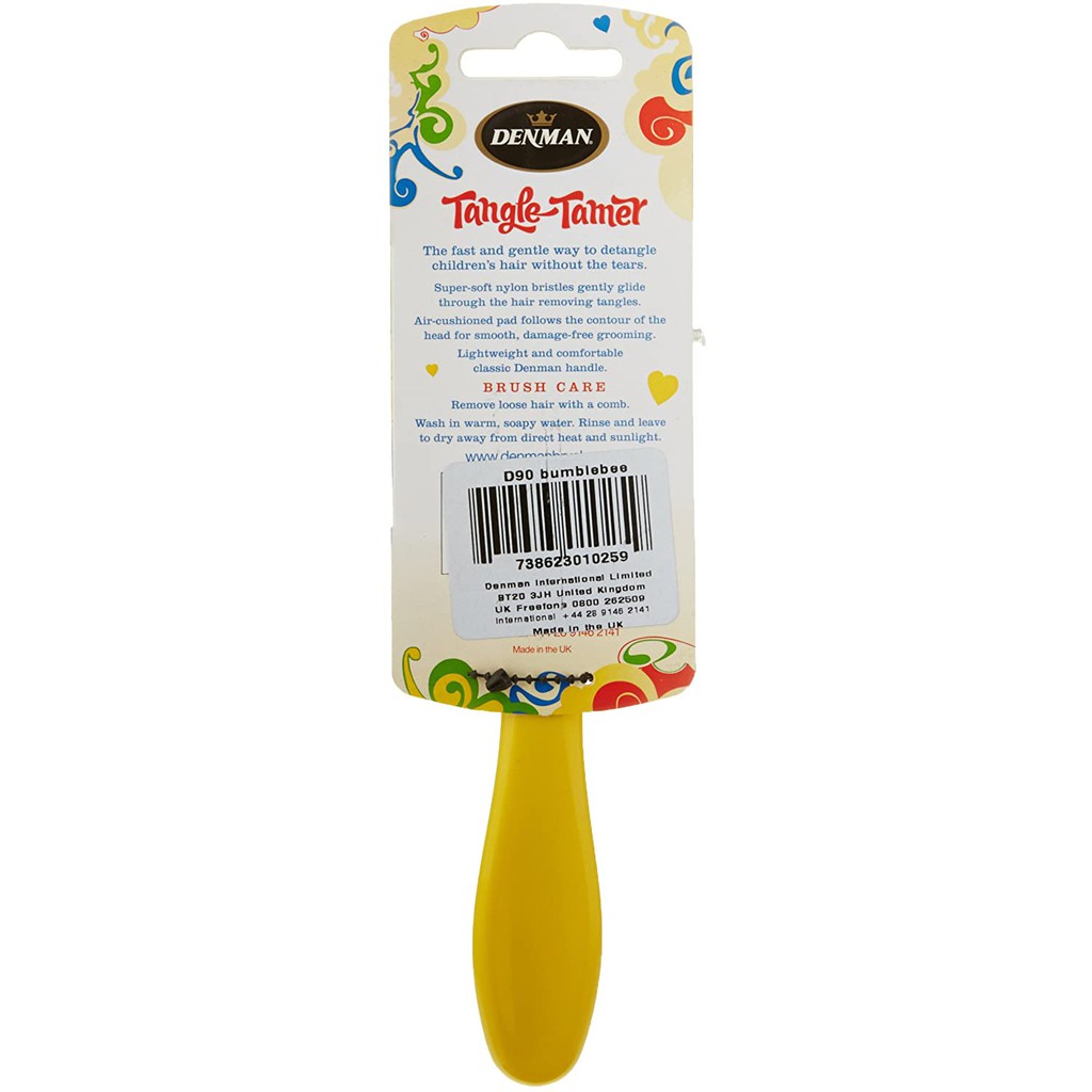 Denman D90 Tangle Tamer Bumblebee - Sisir
