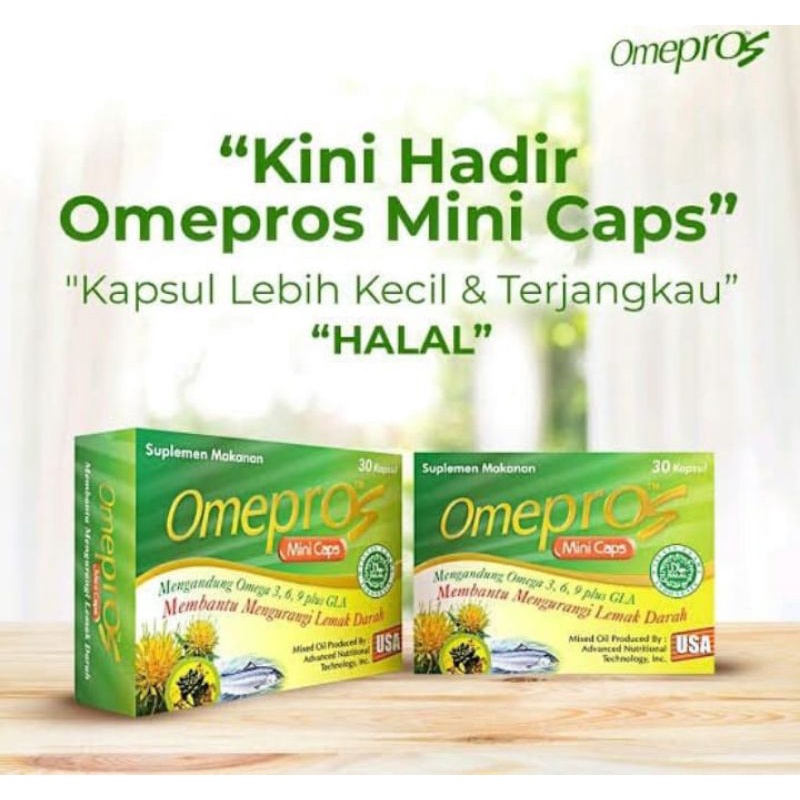 Omepros Mini Isi 30 Kapsul Minicaps