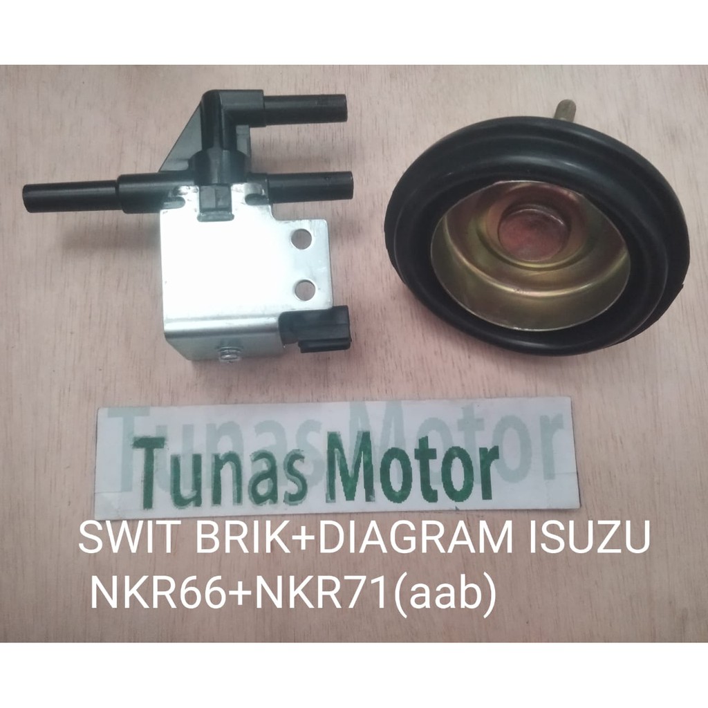 Jual Exhaust brake valve assy isuzu elf nkr 66 71 set dengan diagram