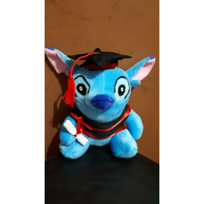 Boneka Stich Wisuda S
