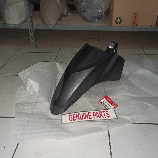 Spakbor Depan Vario Techno 125 Fi Abu Abu 61100-KZR-600AFB Orginal Ahm