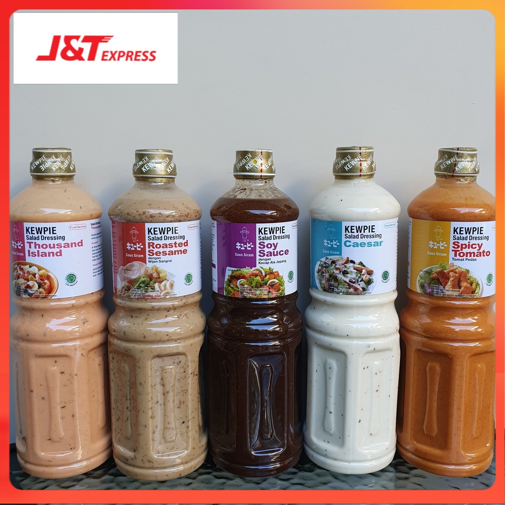Jual Kewpie Salad Dressing / Saus Siram Halal 1 liter Shopee Indonesia