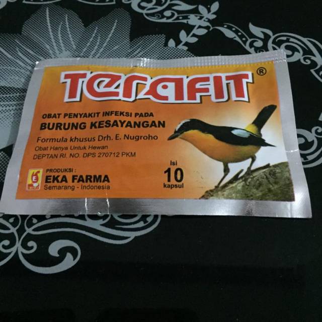 Obat burung Terafit kapsul