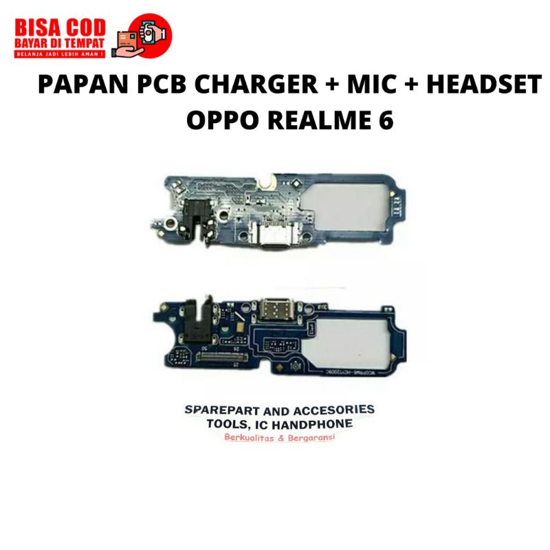 FLEXIBEL FLEXIBLE CHARGER PAPAN CAS REALME 6 RMX2001 PLUG IN MIC