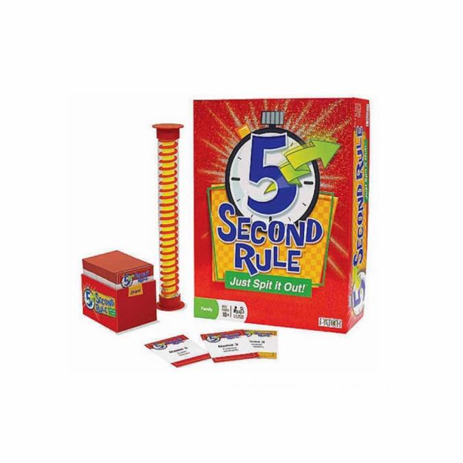 5 Second rule board game