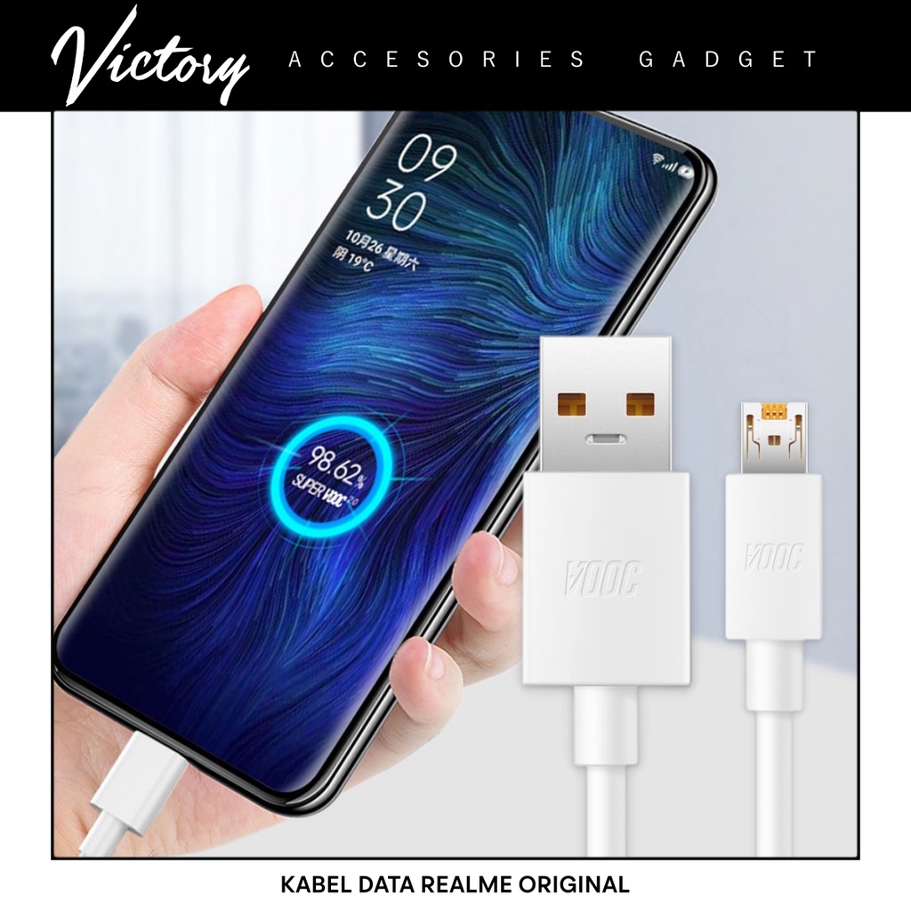 Kabel Data Realme Original Fast Charging Micro USB 2A