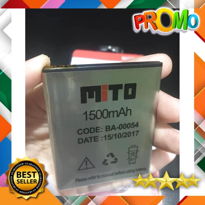 BATERAI MITO A150 FANTASY POCKET BA 00054 TIPE KOTAK 1500MAH ORIGINAL