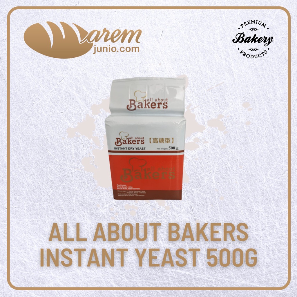 

Gist Instan Bakers 500 Gr Pengembang Bakpao, Donat dan Roti Manis