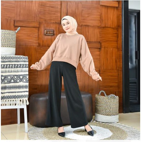 CROP OVERSIZE - SWEATER OVERSIZE - ATASAN WANITA TERLARIS