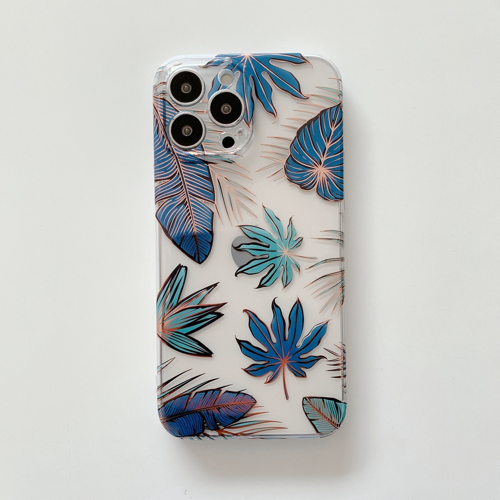 Soft Case Hp Gambar Bunga Mawar Untuk Iphone 11 / 12 / 13pro Max / X / Xr / Xs Se 2020 / 7 + / 8plus