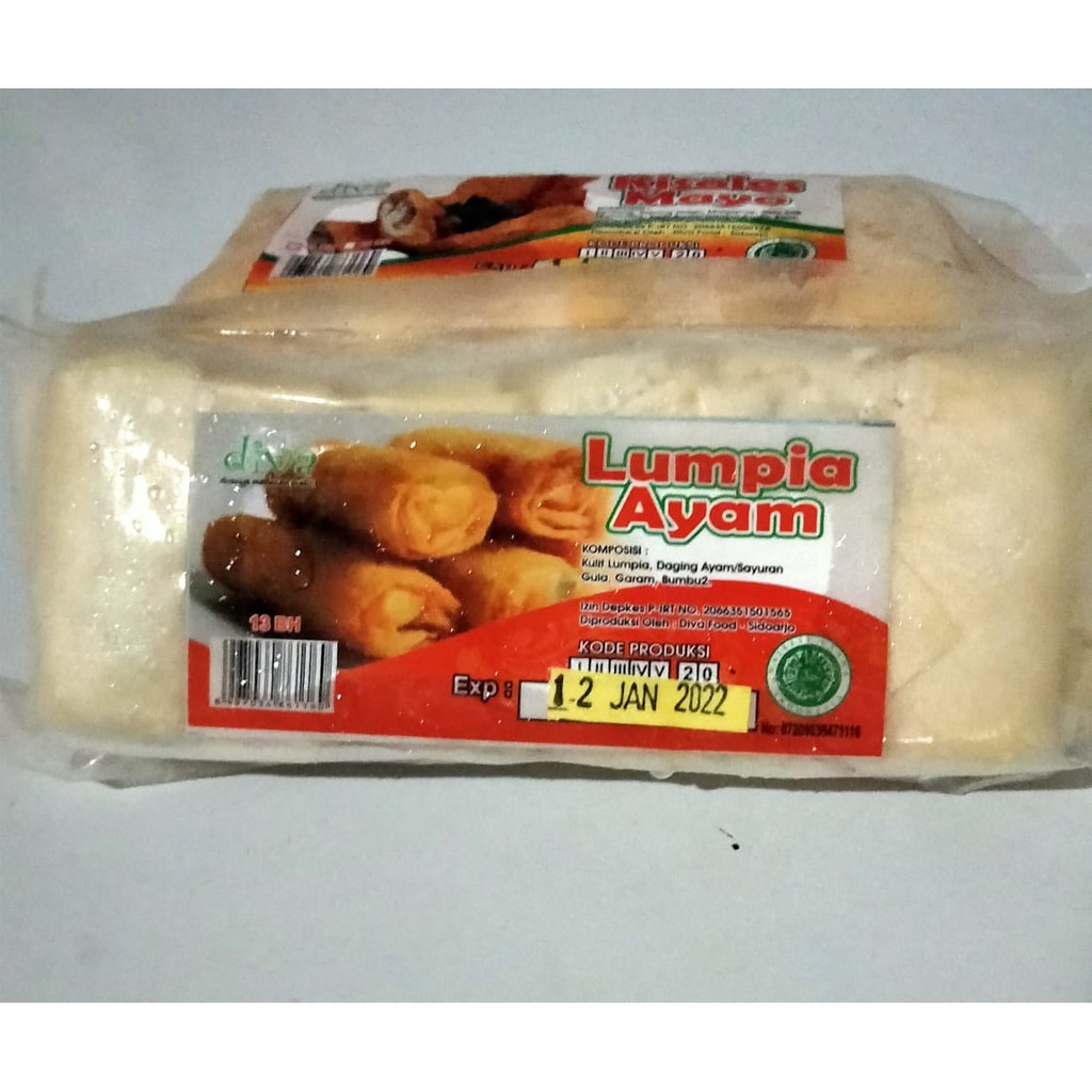 

lumpia ayam diva 13pcs lumpia ayam frozen