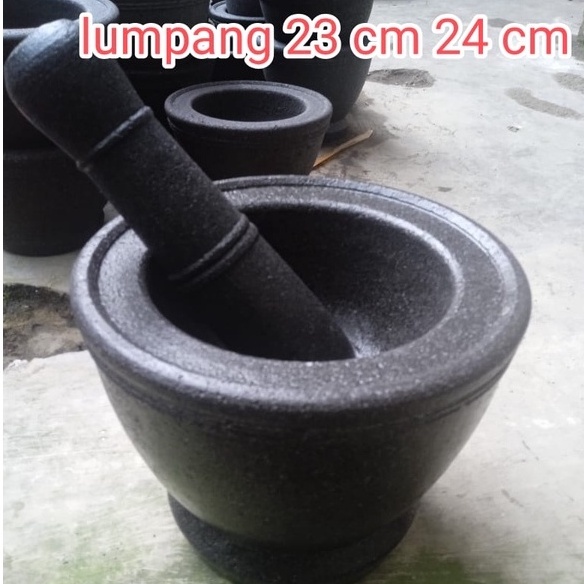 LUMPANG LESUNG BESAR BATU23-24 BONUS TUMBUKAN super