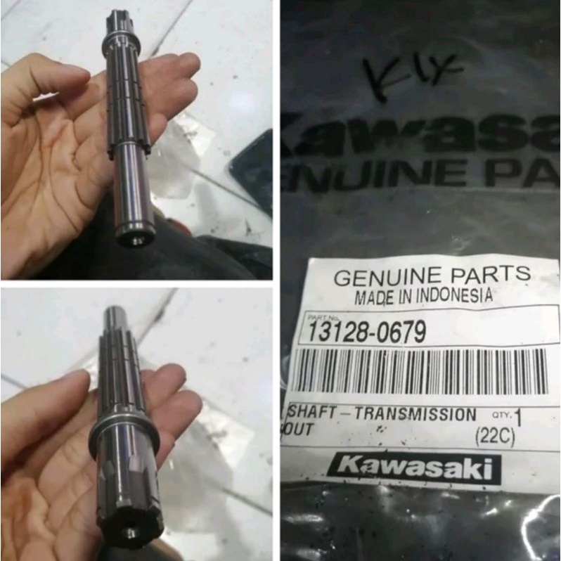 As gir gear depan klx150 klx 150 original hgp 131280679