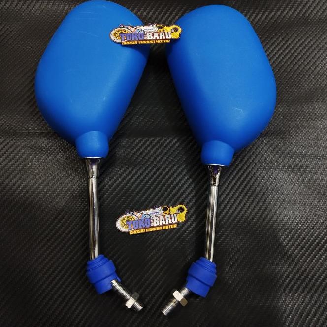 Spion standar mio warna tangkai chrome crome mio fino xeon mio j - Biru S3E7
