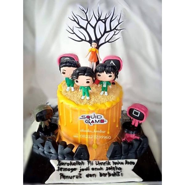 

kue ulang tahun Squid game