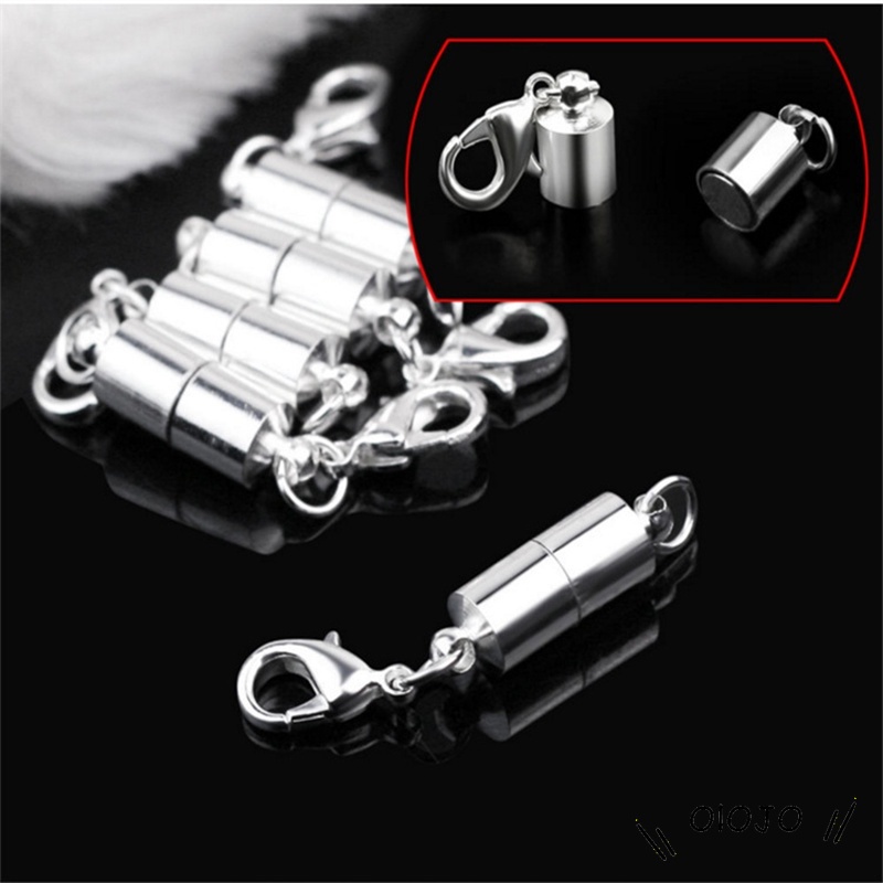 5 pcs/6 pcs Kalung Gelang Konektor Gesper Gesper Magnetik Merek Baru DIY Aksesoris Extender - ol