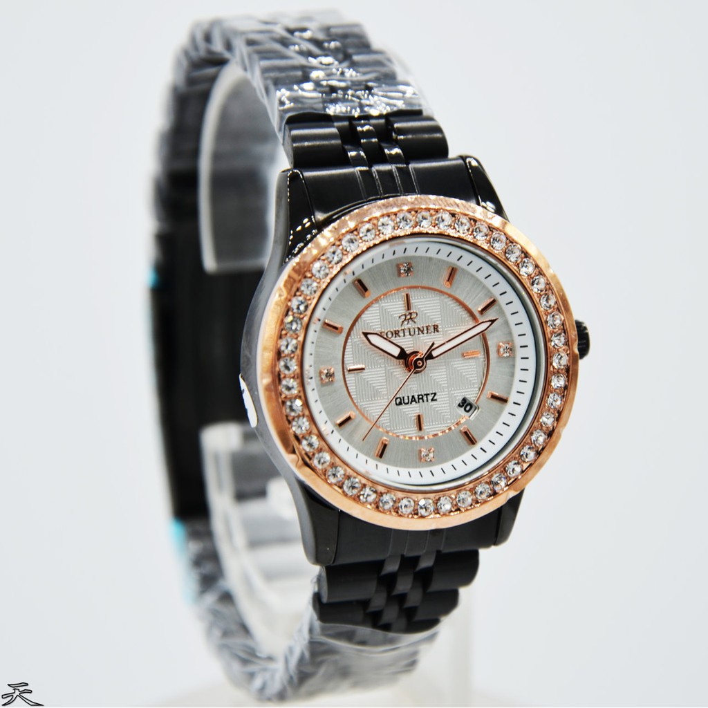 Fortuner FR8107 - Jam Tangan Fashion Wanita - Analog Quartz - Stainless - Original