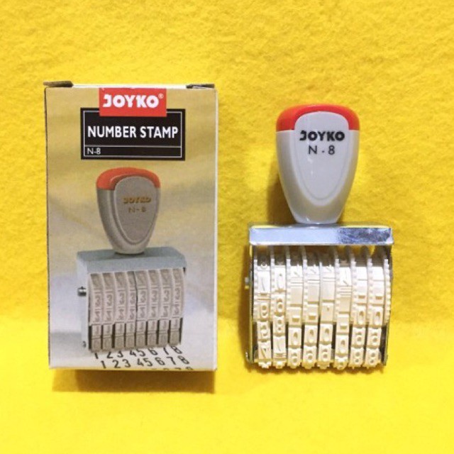 

STEMPEL ANGKA / NUMBER STAMP JOYKO N-8 (1 PCS)
