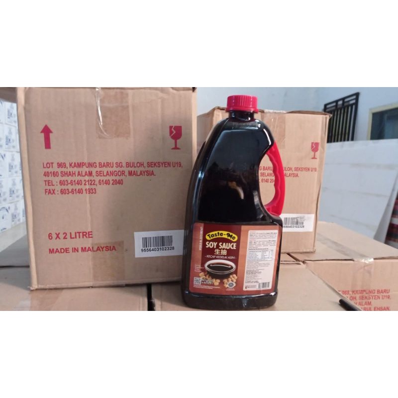 

Kecap Asin Soy Sauce Taste-Me Import 2 Liter