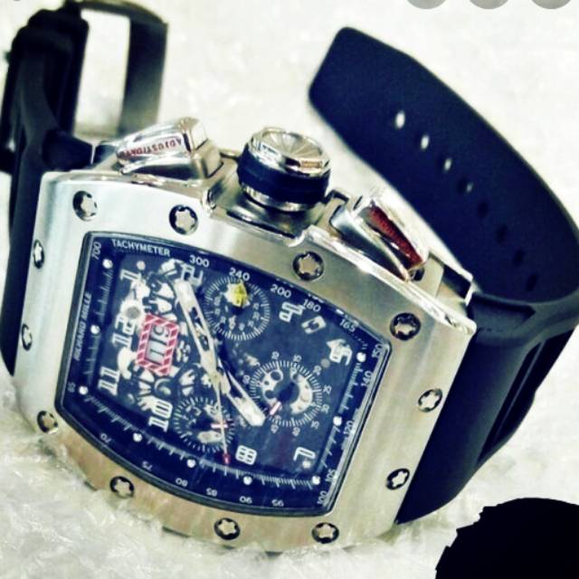 Ricardmile rm 11 rm36 strap tali jam tangan rubber