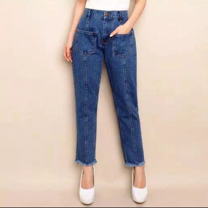 Celana Jeasn Wanita/ Celana Jeans Wanita terbaru / Boyfrent Jeans / Jeans Panjang Wanita