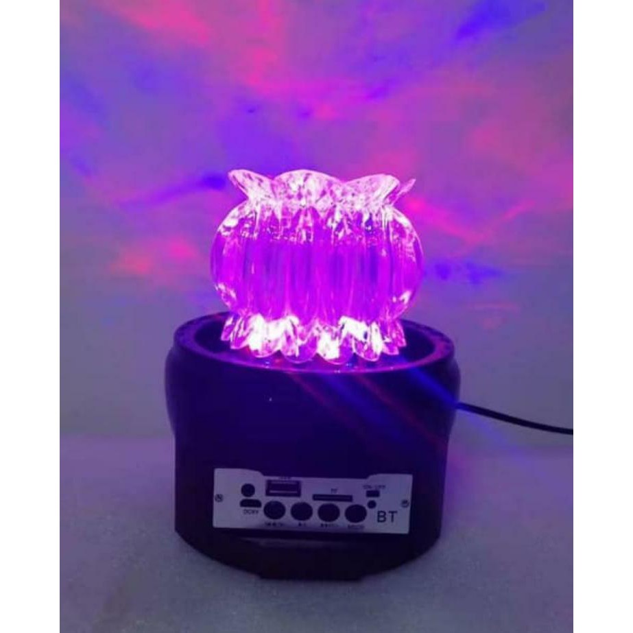 Speaker Bluetooth WT-25 lampu disco kelap kelip usb suara kencang