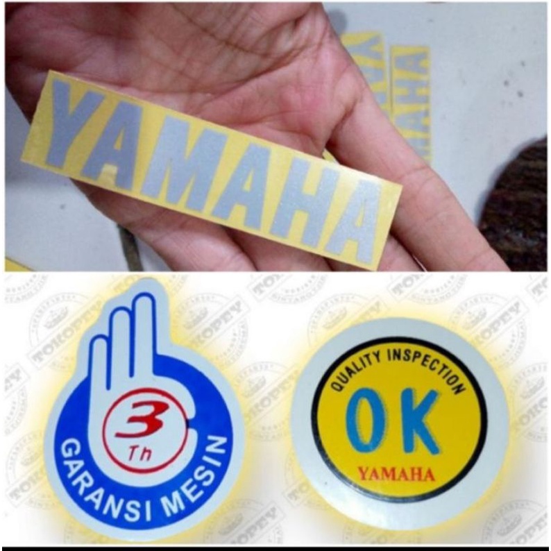 Stiker Toolbox Ok Garasi Yamaha RX-King