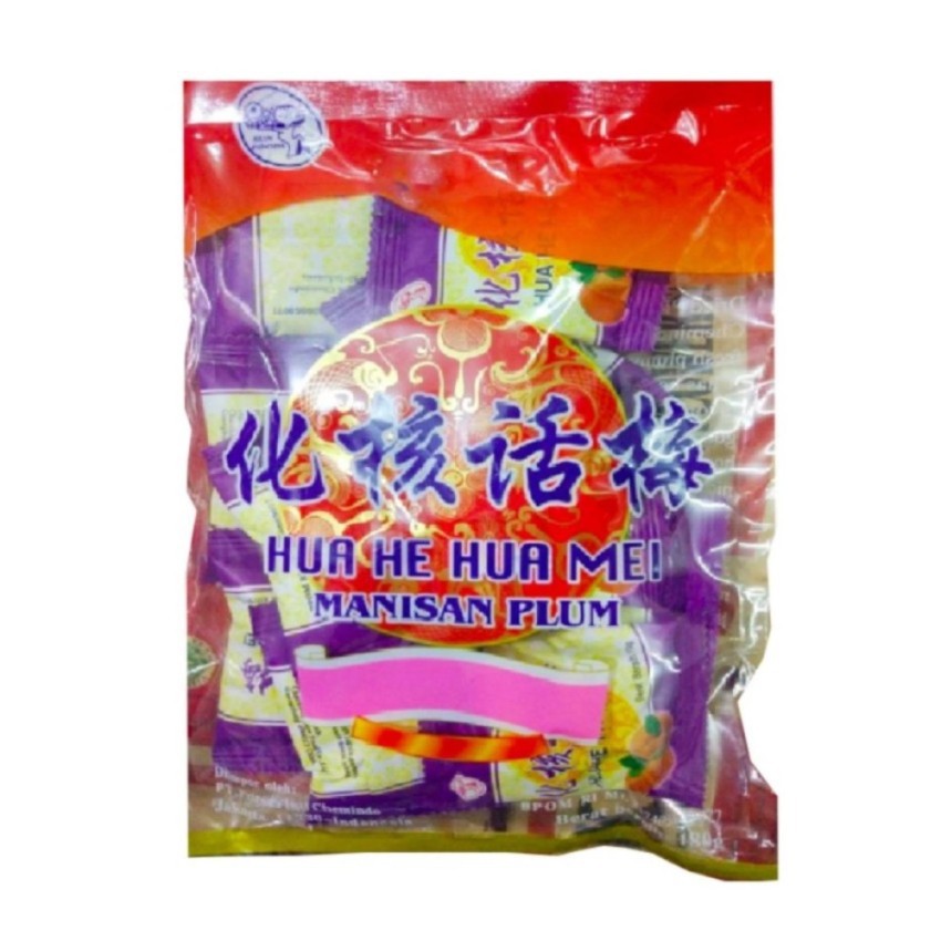 

HUA HE HUA MEI Manisan Plum Prune Imlek Sincia
