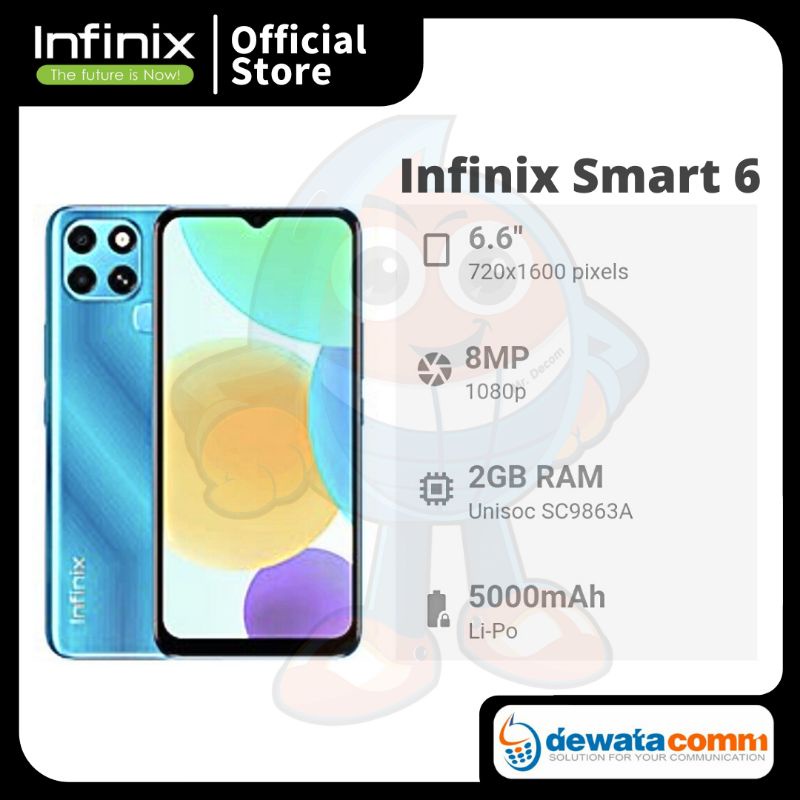 HANDPHONE INFINIX SMART 6 2/32