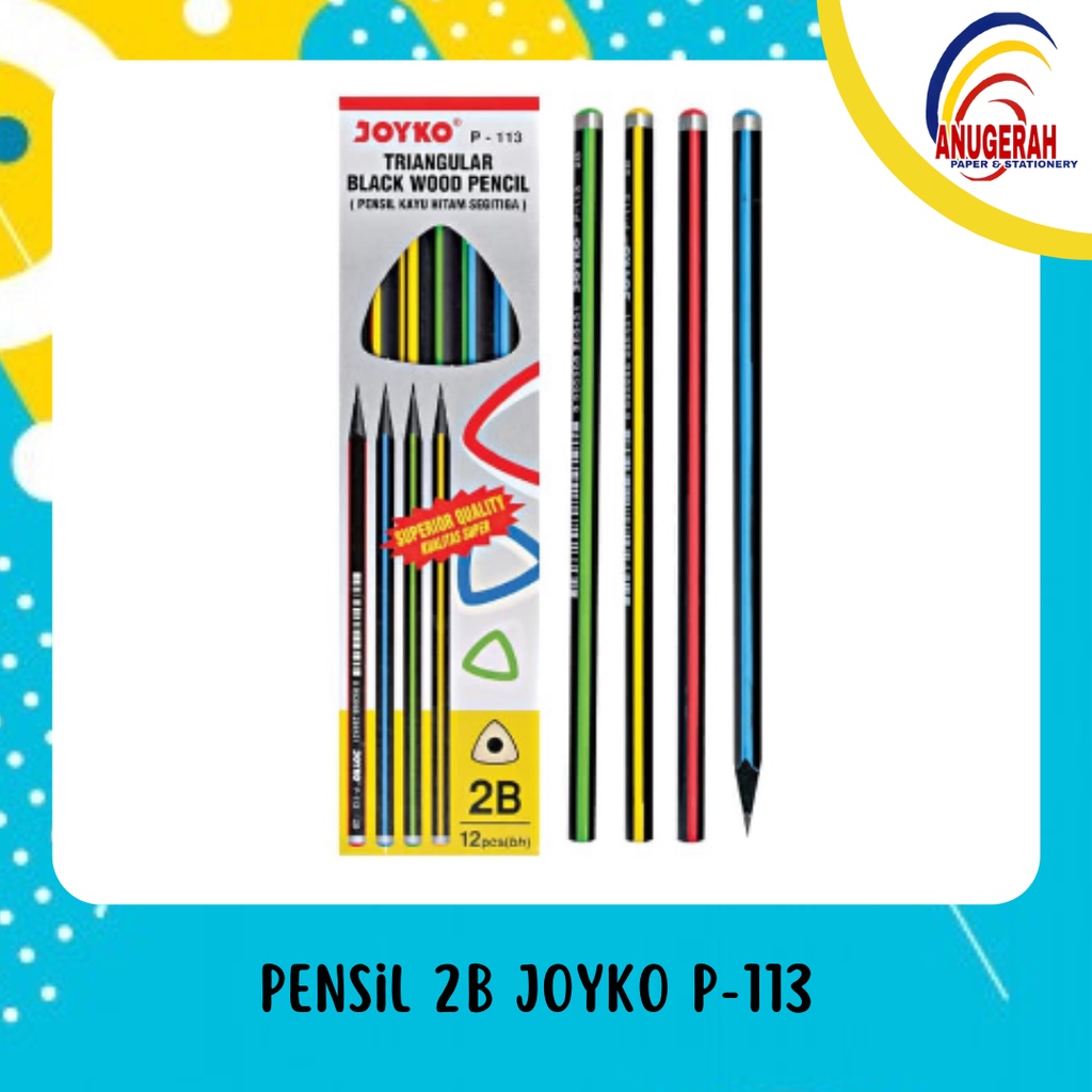 

Pensil 2B Joyko P-113 (LSN)