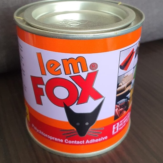 LEM FOX KUNING 185GR / LEM SERBAGUNA KARET KULIT KARPET