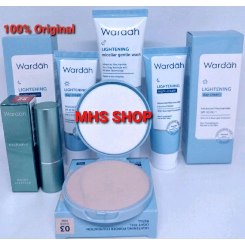Wardah Lightening 5in1 (Isi 5 Produk)