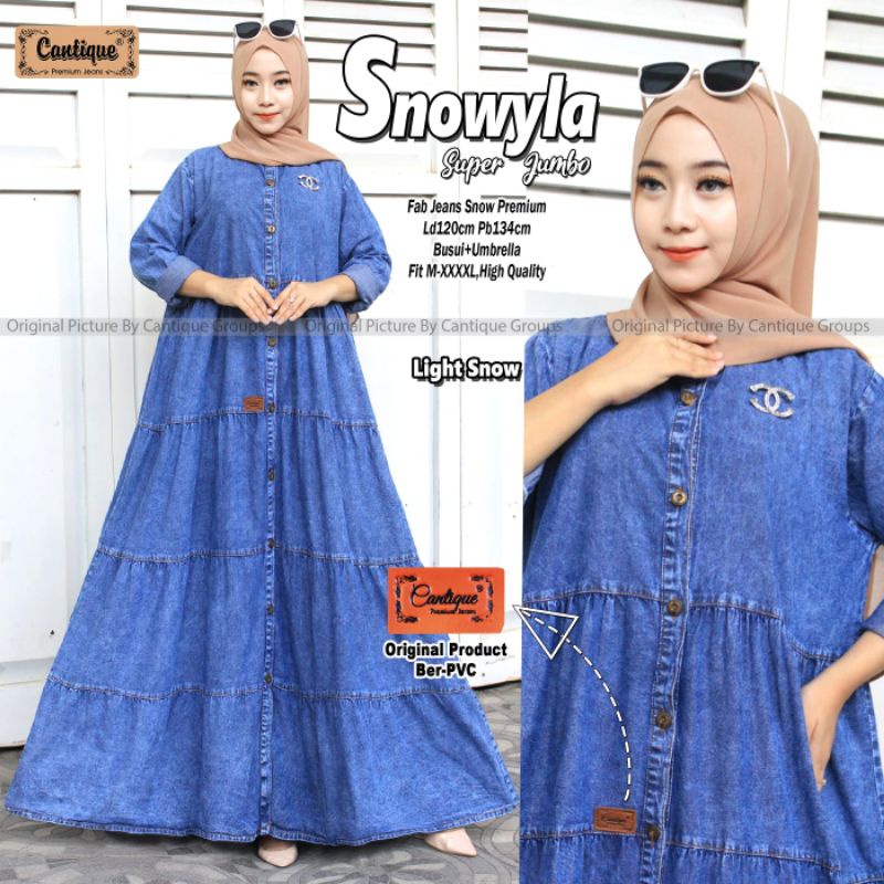 SNOWYLA SUPER JUMBO MAXY by Cantique Premium Jeans