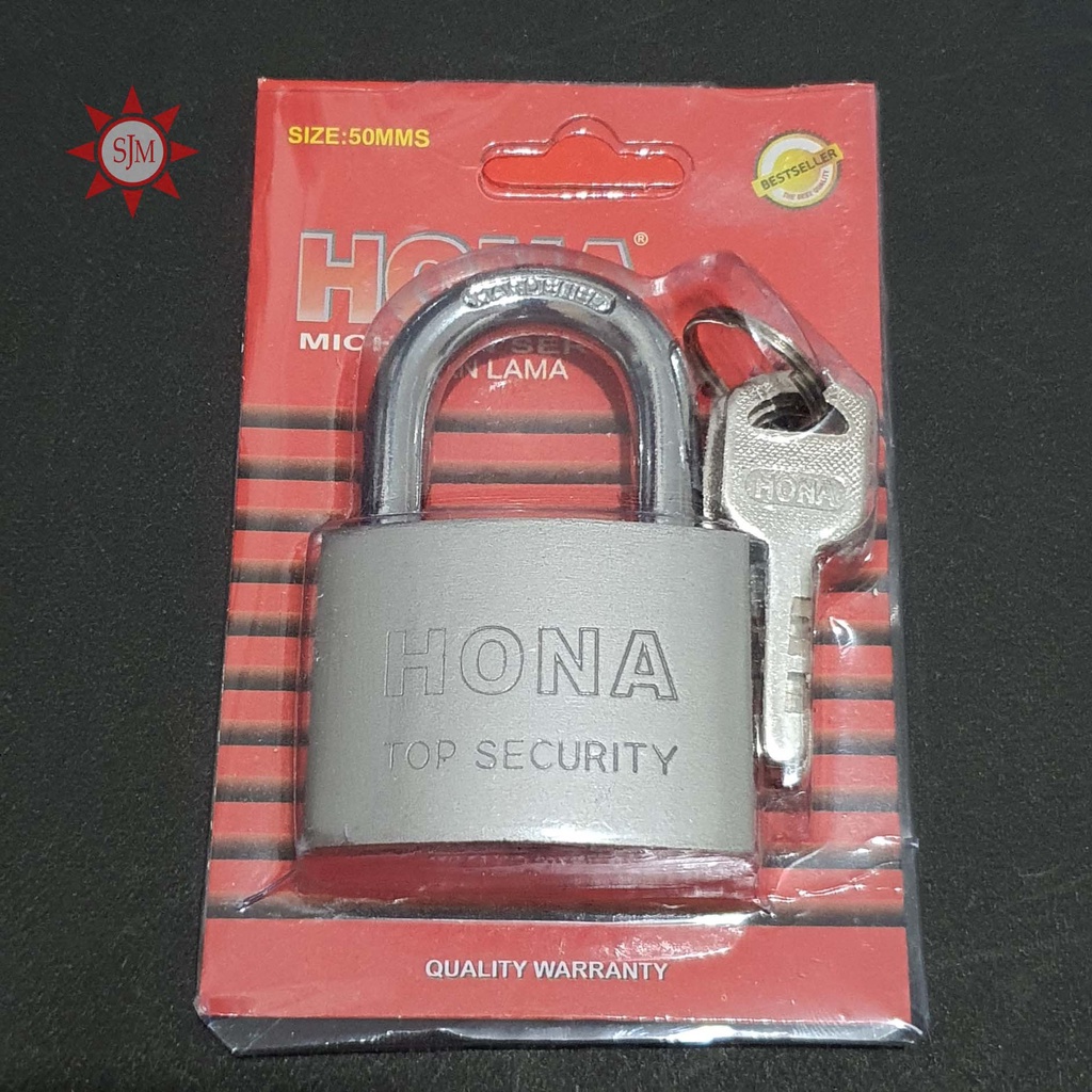 Gembok Pagar 50mm Panjang / Pendek HONA