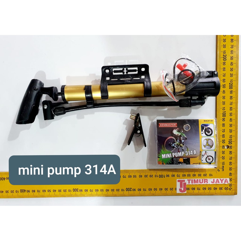 KENMASTER Pompa Sepeda Tabung Mini ALM KM 314 A