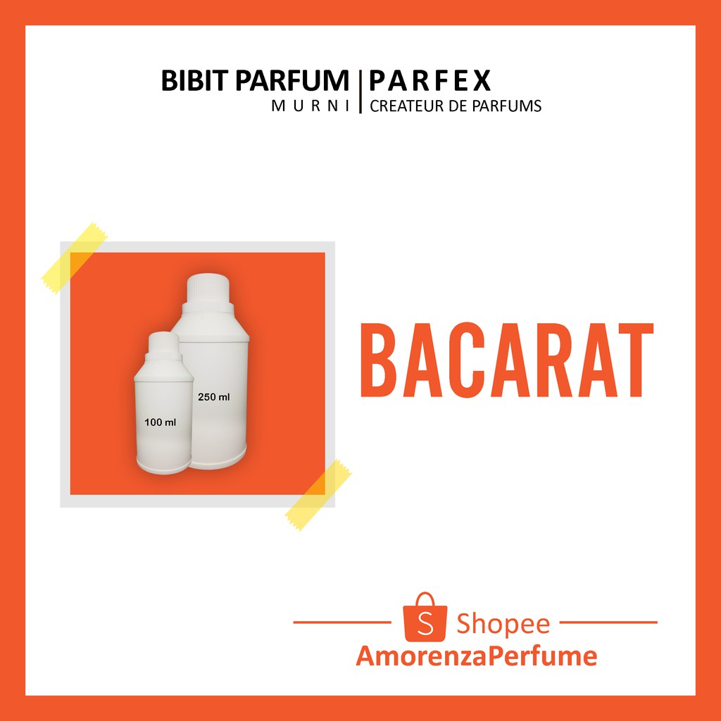 BACARAT BIBIT PARFUM PARFEX  KEMASAN 100ML