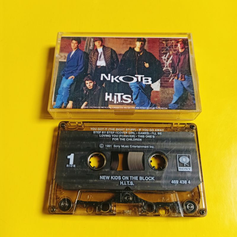 Kaset NEW KIDS ON THE BLOCK Hits