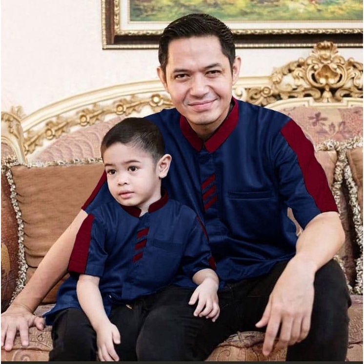 FWG - COUPLE DUDE MARCO / BAJU COUPLE AYAH DAN ANAK / COUPLE / BAJU ATASAN KEMEJA TERBARU / ATASAN