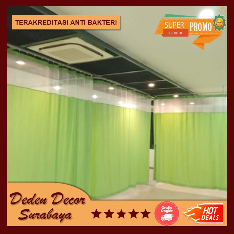 Gorden Rumah Sakit Full PVC Anti Darah