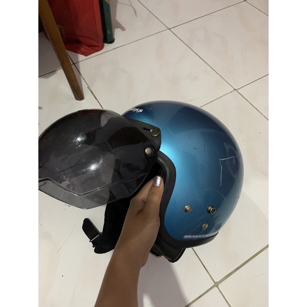helm cargloss+ kaca+ dus (PRELOVED/USED)