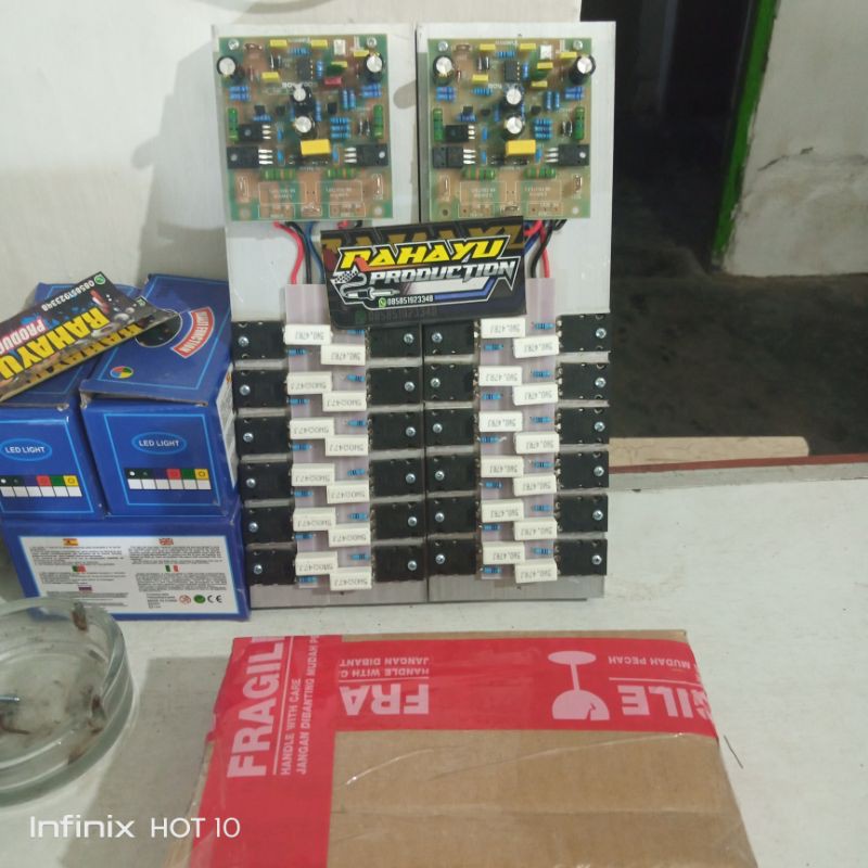kit driver power amplifier socl 506plus 6 set final thosiba