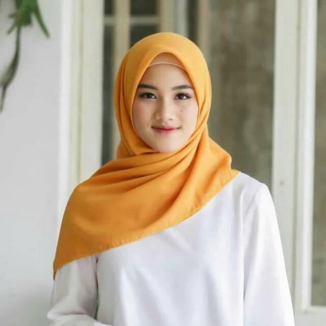 Bella square hijab pollycotton -Ngros