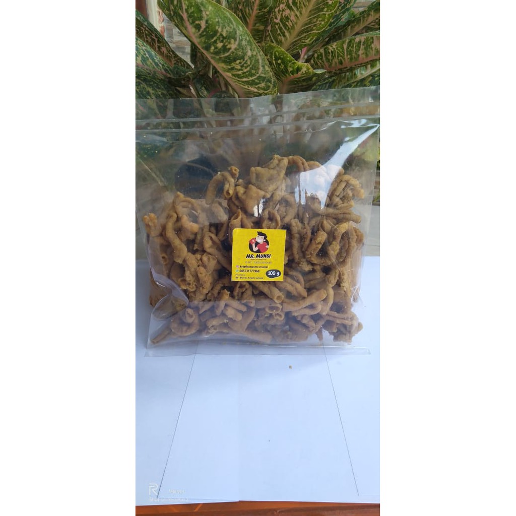 

Keripik usus ayam original 250 gram cemilan kekinian