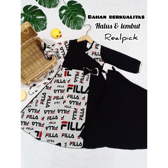 GAMIS SYARIFA GIRLS / GAUN ANAK PEREMPUAN