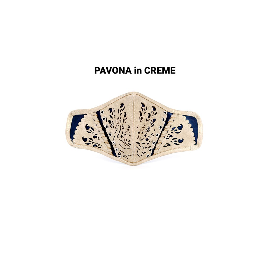 MASKER FASHION PAVONA DIANA COUTURE