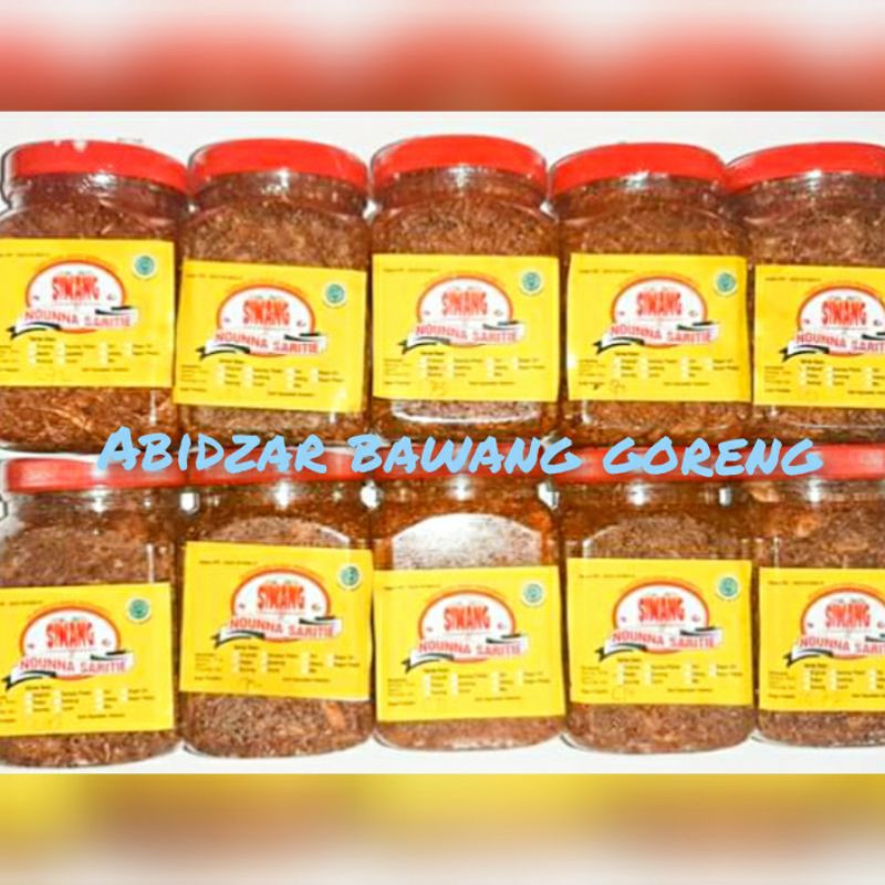 

Siwang Nounna Saritie khas Indramayu/Toples 170gram/Paket Hemat isi 10 Toples