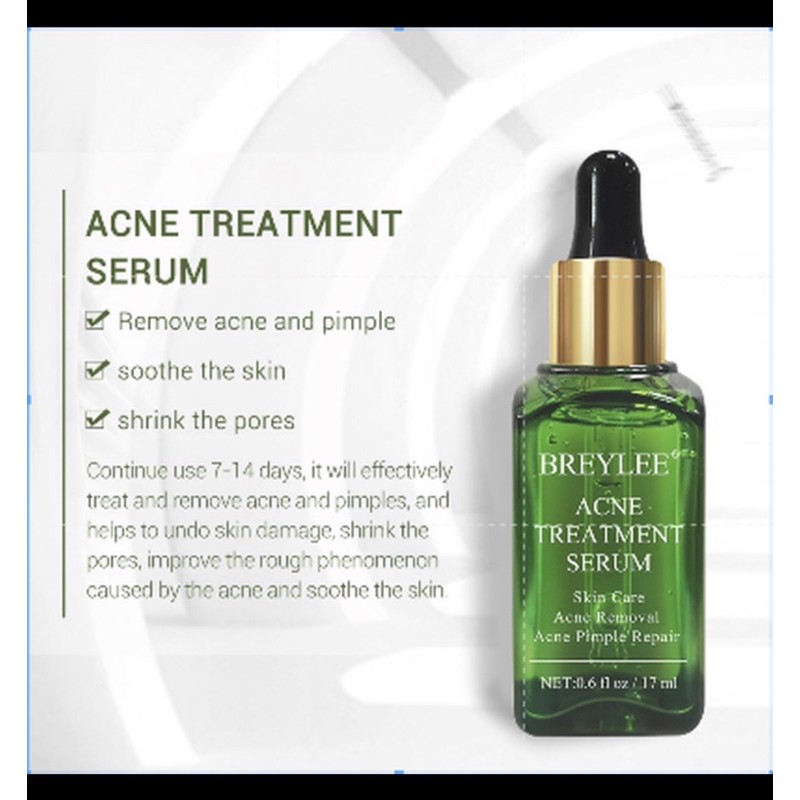 breylee acne treatment serum essence anti acne scar cream whiteninf