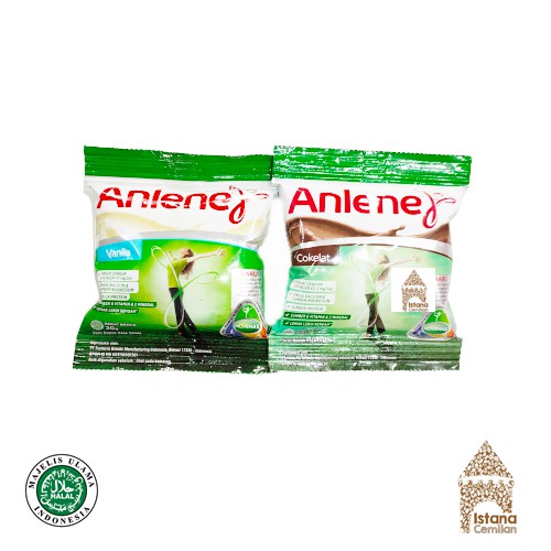 Anlene Susu Bubuk Cokelat / Vanilla 20 Gram SACHET SATUAN