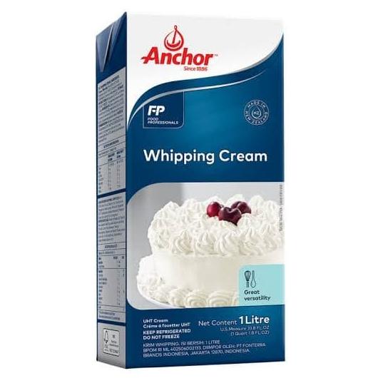 

(BISA COD) whipping cream anchor 1L